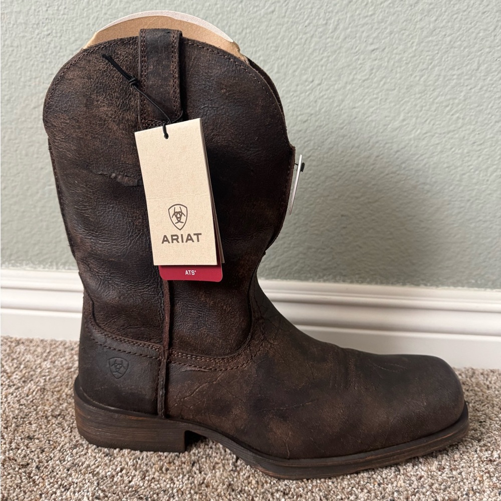 Ariat Brown Leather Western Boot
